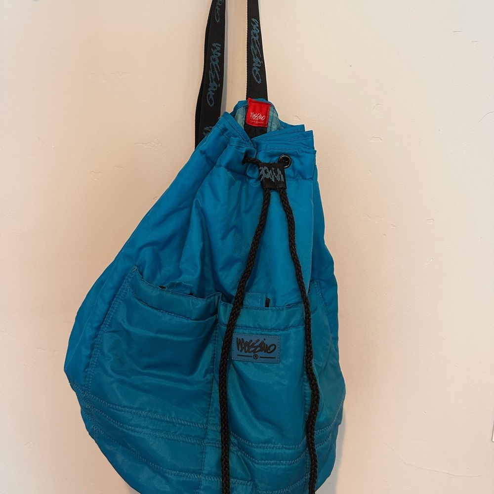 Mossimo Supply Co. Blue Drawstring Backpack